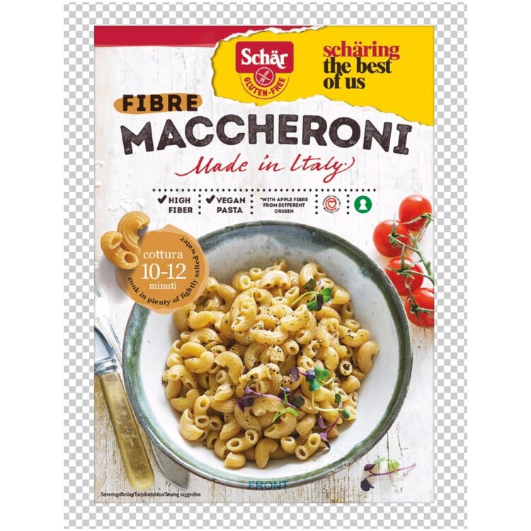 Schär Maccheroni High-Fiber Gluten-Free Macaroni 450g