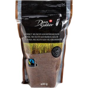Dansukker Dark Muscovado Cane Sugar 400g