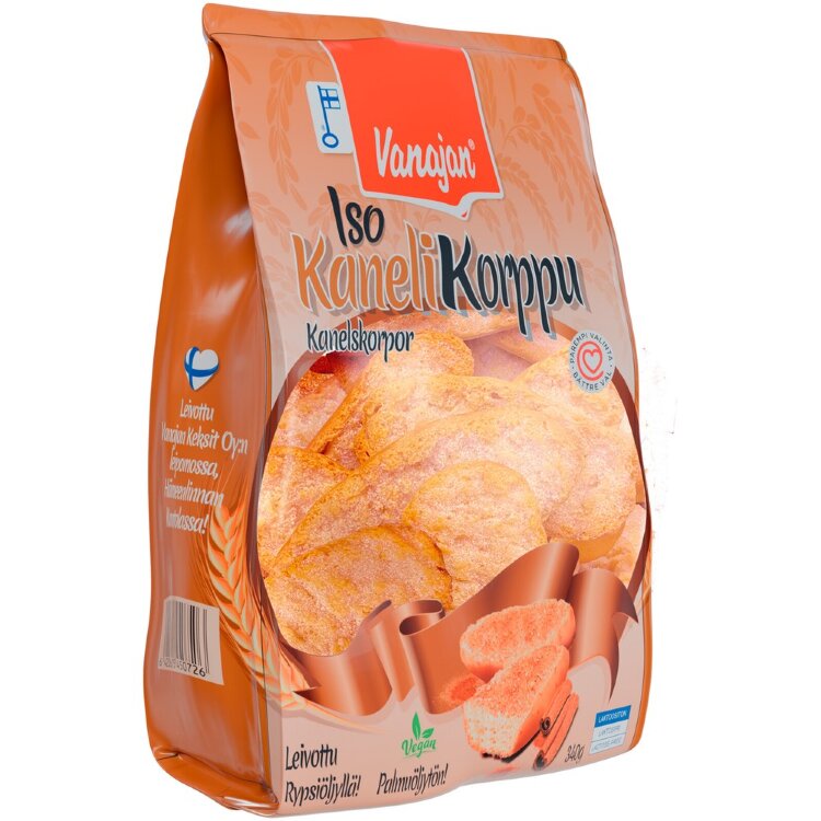 Vanajan Big Cinnamon Rusks 340g