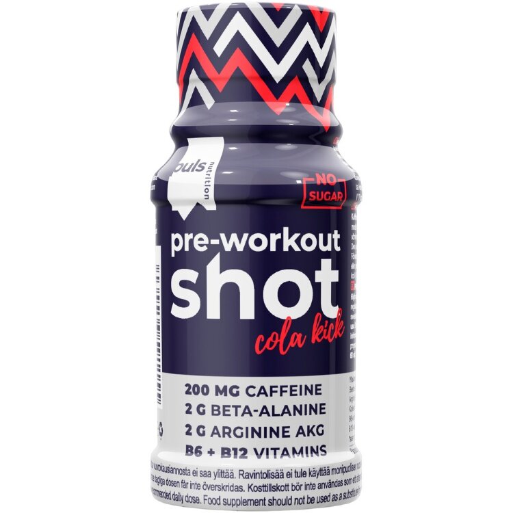 PULS PRE-Workout Shot Cola Kick 60 ml