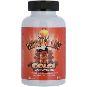 Sana-sol Vitanallet Multivitamin Cola 120pcs/240g