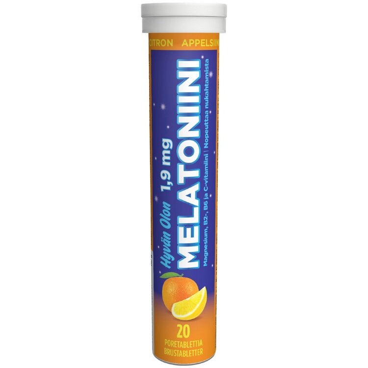 Hart-Sport Ultra Sleep Effervescent Tablet Orange & Lemon 20 pcs