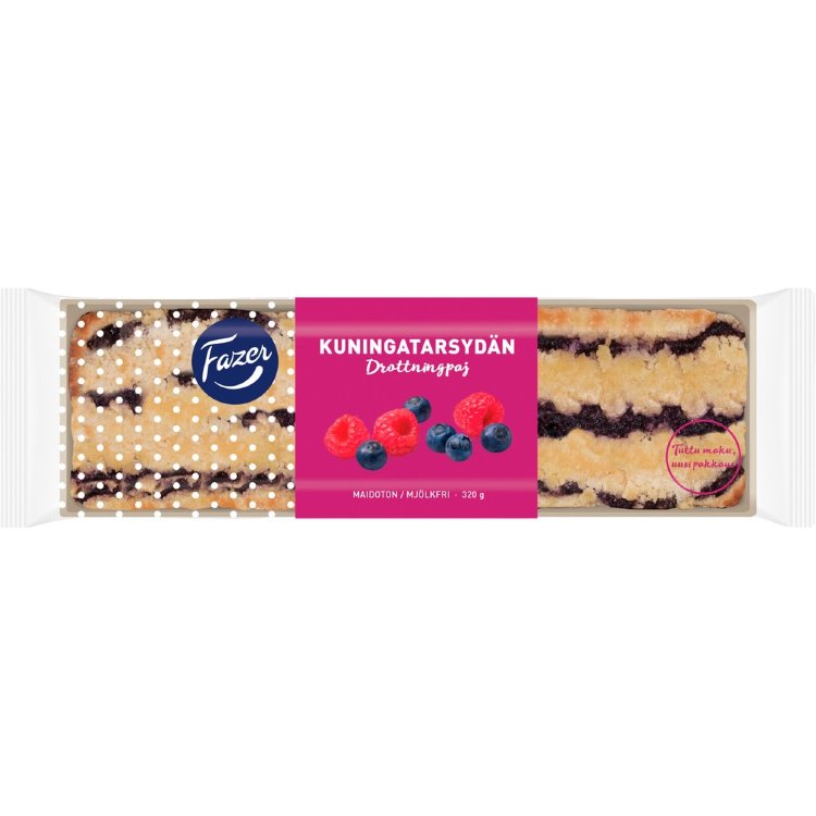 Fazer Queen's Heart 320g, Berry Pie