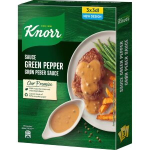 Knorr Green Pepper Sauce Sauce Base 3x22g