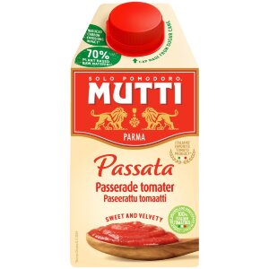Mutti Passata Strained Tomato 500g