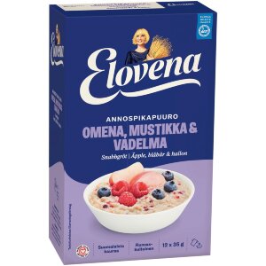 Elovena 420g Apple, Blueberry & Raspberry Instant Porridge