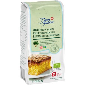 Dansukker Organic Brown Sugar 500g