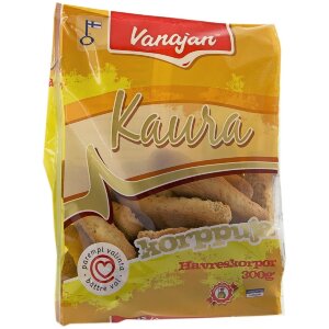 Vanajan Oat Rusks 300g