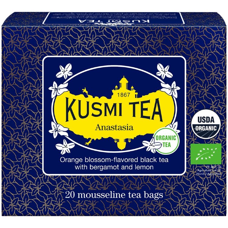 Kusmi Organic Anastasia Black Tea 20x2g
