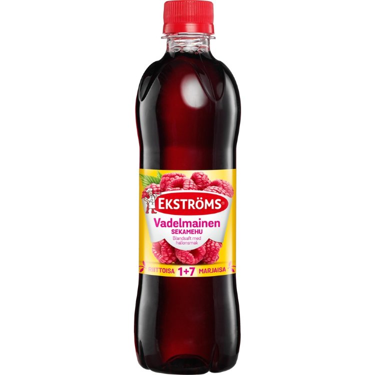 Ekströms Raspberry Mixed Fruit Juice Concentrate 0.5l