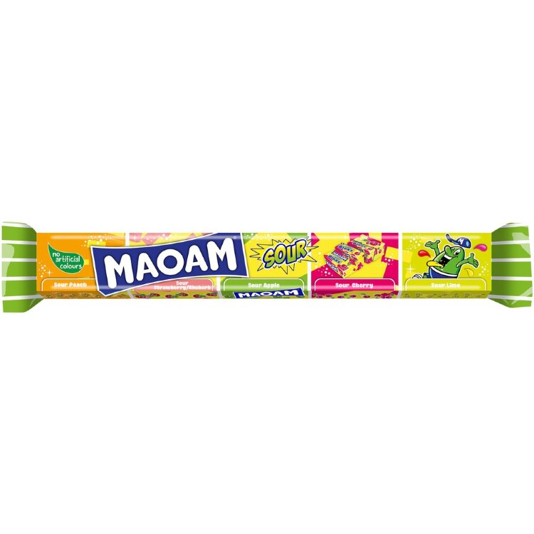 MAOAM Bloxx Sour 5 pack 110 g fruit toffee