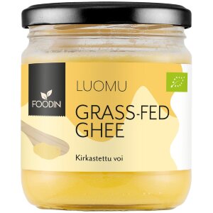 Foodin Grass-fed Ghee, Clarified Butter, Organic 300g