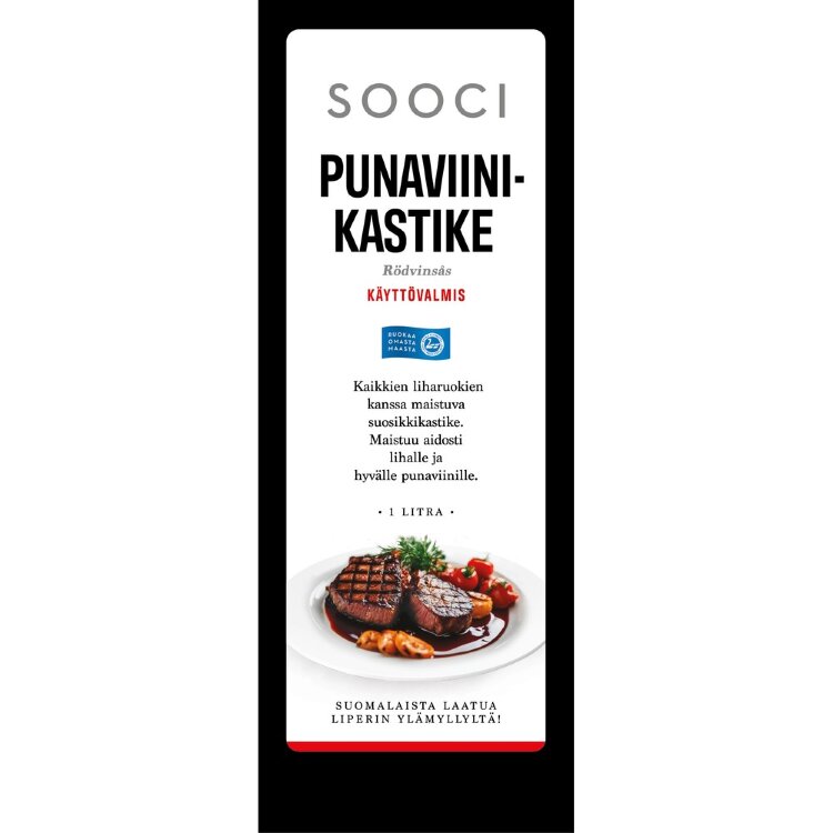 Kivikylän Red Wine Sauce 1L
