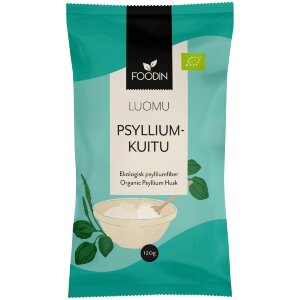 Foodin Psyllium Fiber Organic 120g