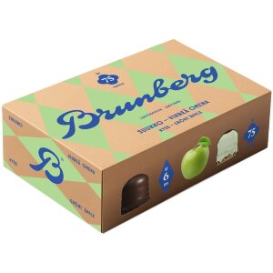 Brunberg Green Apple Kiss Coated Marshmallows 150g/6pcs