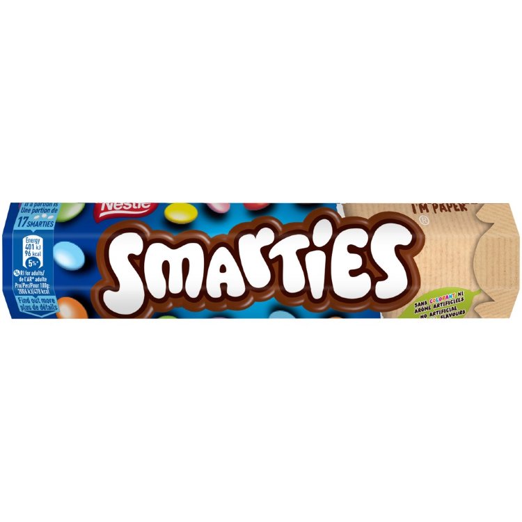 Nestlé Smarties 130g Sugar Coated Milk Chocolate Beads