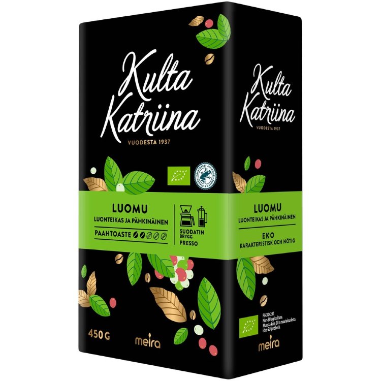 Kulta Katriina Organic Filter Coffee RAC 450g