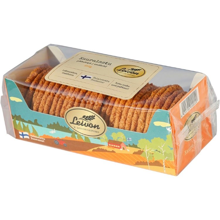Leivon Oat Flake 250g Cookie