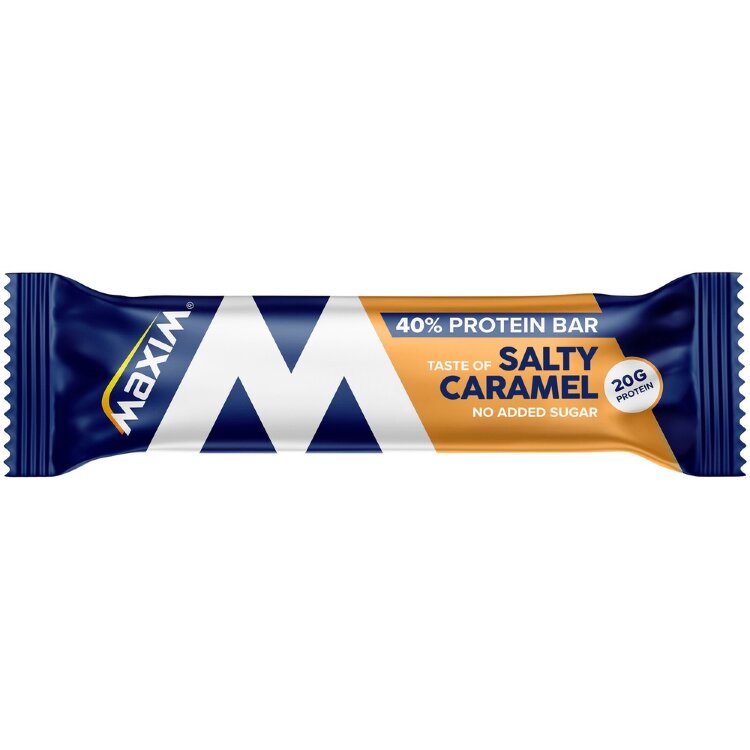 Maxim 40% Protein Bar Salty Caramel Protein Bar 50g