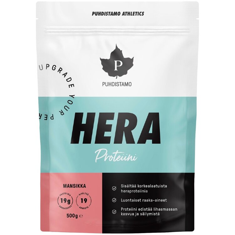Puhdistamo Athletics Whey Protein Strawberry 500 g
