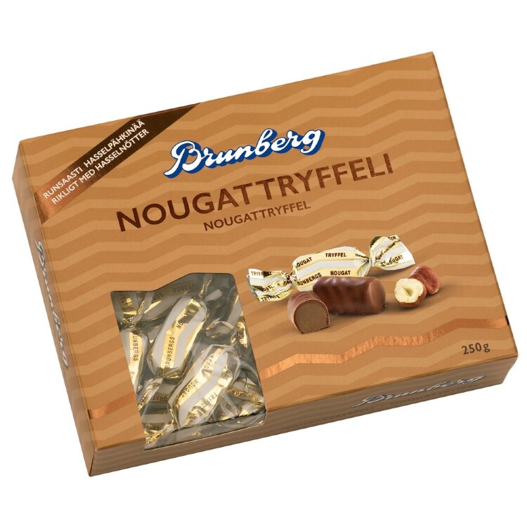 Brunberg Nougat Truffle 250g