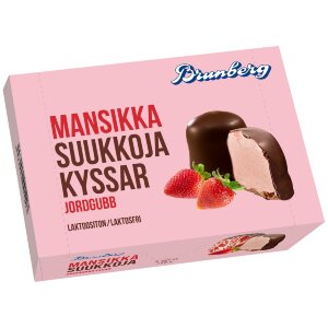 Brunberg Strawberry Kiss Coated Marshmallows 150g/6pcs