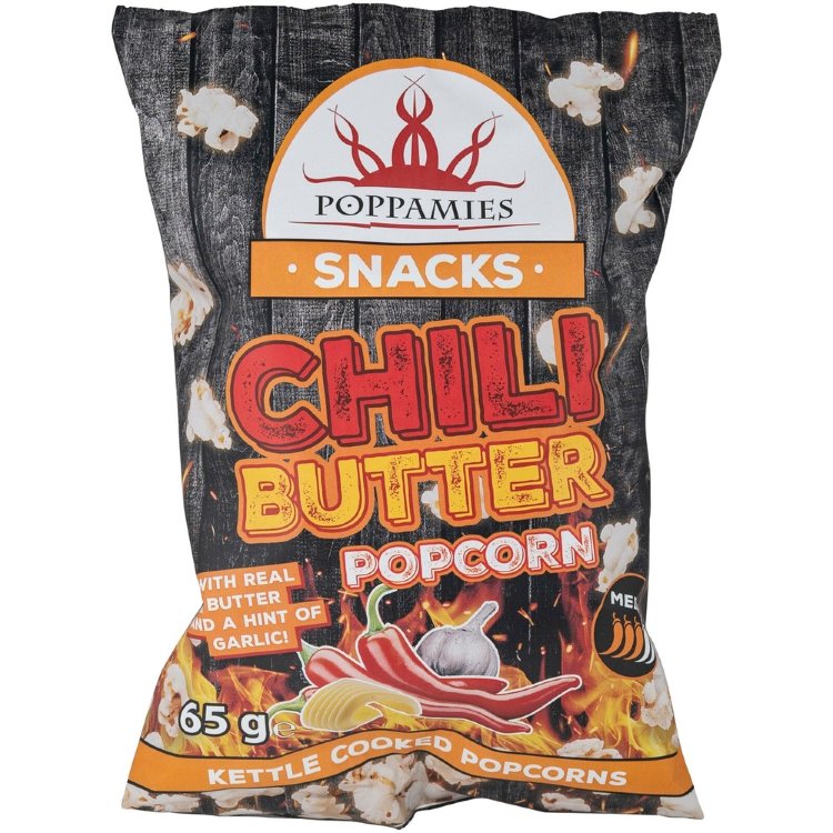 Poppamies Snacks Chili Butter Popcorn 65g