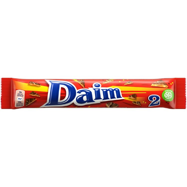 Daim Double Chocolate Bar 56g