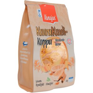Vanajan Oat-Cinnamon Crispbread 340g