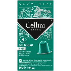 Cellini Lungo Deliz Coffee Capsule 50 g 10 pcs
