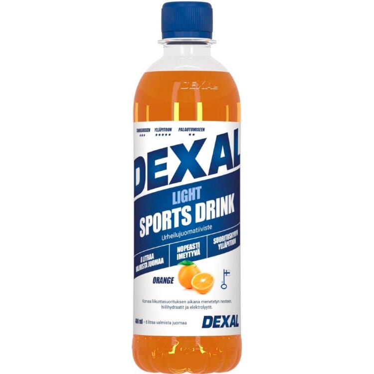 Dexal Light Sports Drink Concentrate Orange 0.4l