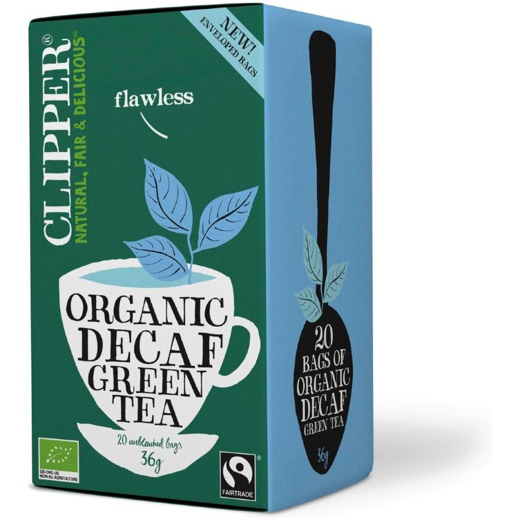 Clipper Caffeine-Free Organic Green Tea 36g / 20 Bags