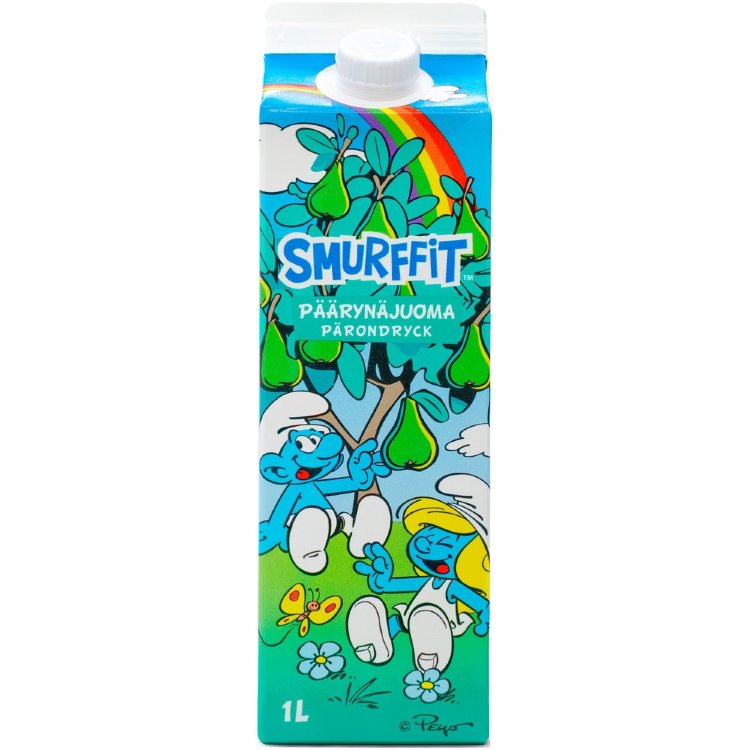 Smurfs Juice Drink 1L Pear