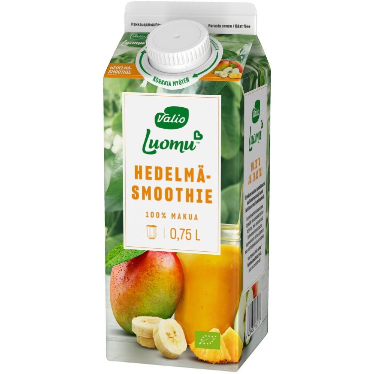 Valio Organic™ Smoothie 0.75 l Fruit