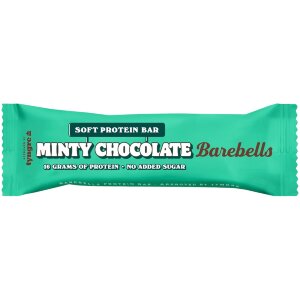 Barebells Soft Minty Chocolate - Mint Flavored Protein Bar 55g