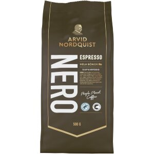 Arvid Nordquist 500g Nero espresso beans RFA