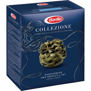 Barilla Collezione Tagliatelle con spinachi durum wheat-based spinach pasta 500g