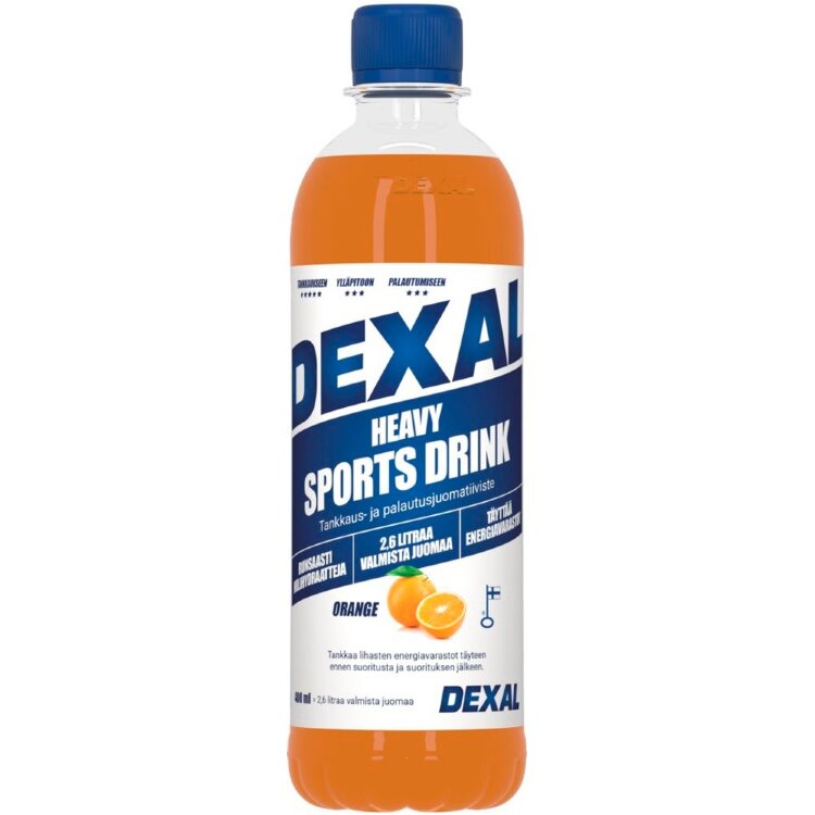 Dexal Heavy Load And Recovery Drink Concentrate Orange 0.4L