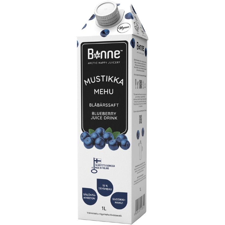 Bonne Blueberry Juice 1L