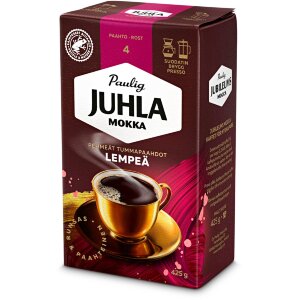 Paulig Juhla Mokka Mild Coffee Filter Grind 425g