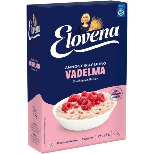 Elovena 420g Raspberry Less Sugar Instant Porridge