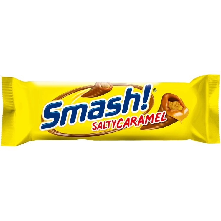 Smash! Salted Caramel Chocolate Bar 40g