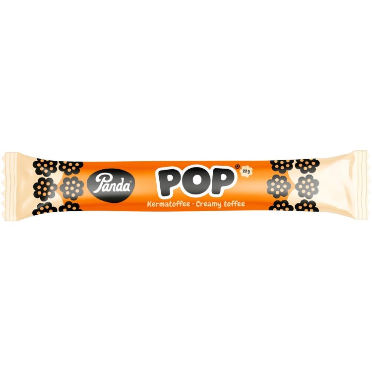 Panda Pop Cream Toffee Filled Licorice Bar 22g
