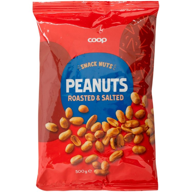 Coop Salted Peanuts 500 g