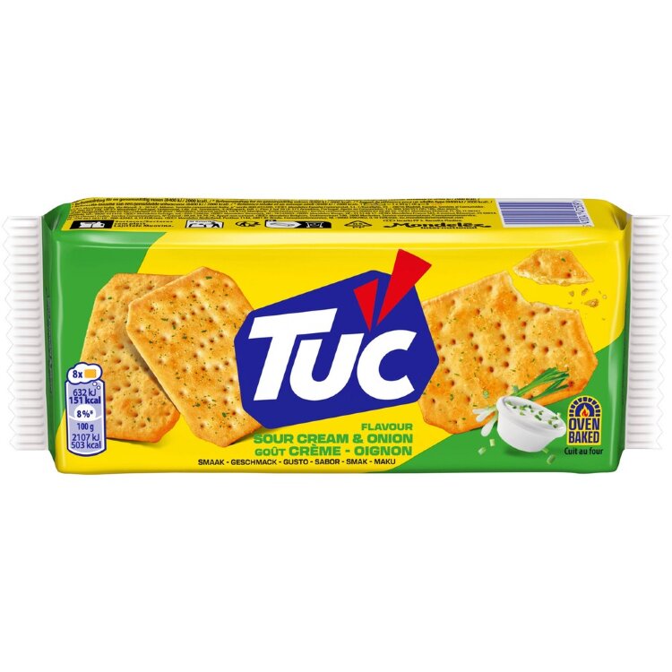 TUC Sour Cream&Onion Salted Biscuit 100g