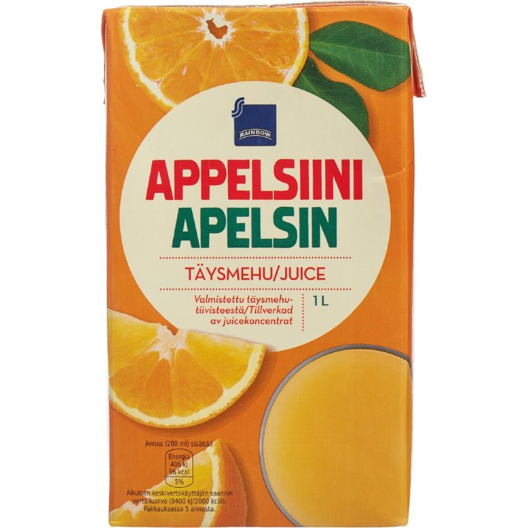 Rainbow Orange Juice 1l