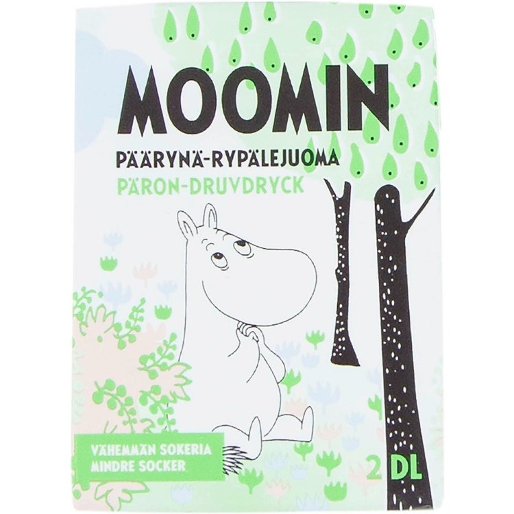 Moomin 2dl Pear-Grape Drink