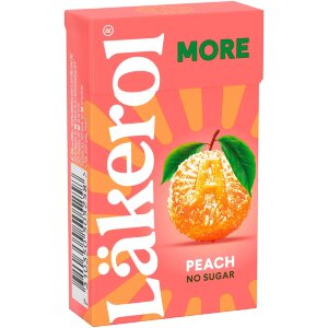 Läkerol More Peach Sugar-Free Pastille 30g