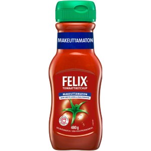 Felix Unsweetened Ketchup 480g