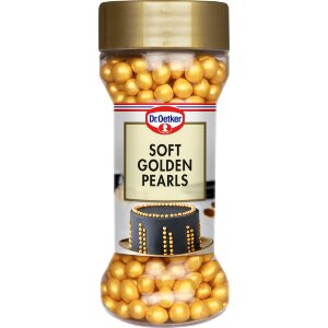 Dr. Oetker Soft Golden Pearls Decorative Sprinkles 42 g